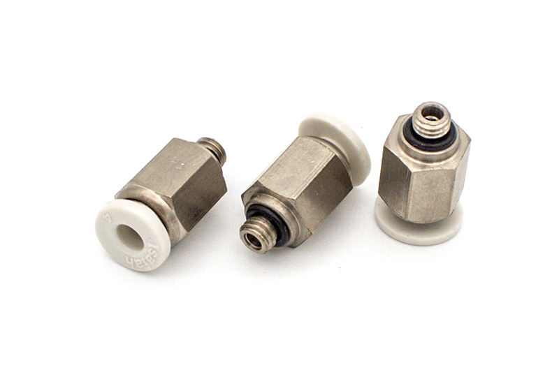 Air Tube Fitting, M5 External Thread, For ∮4 Air Tube